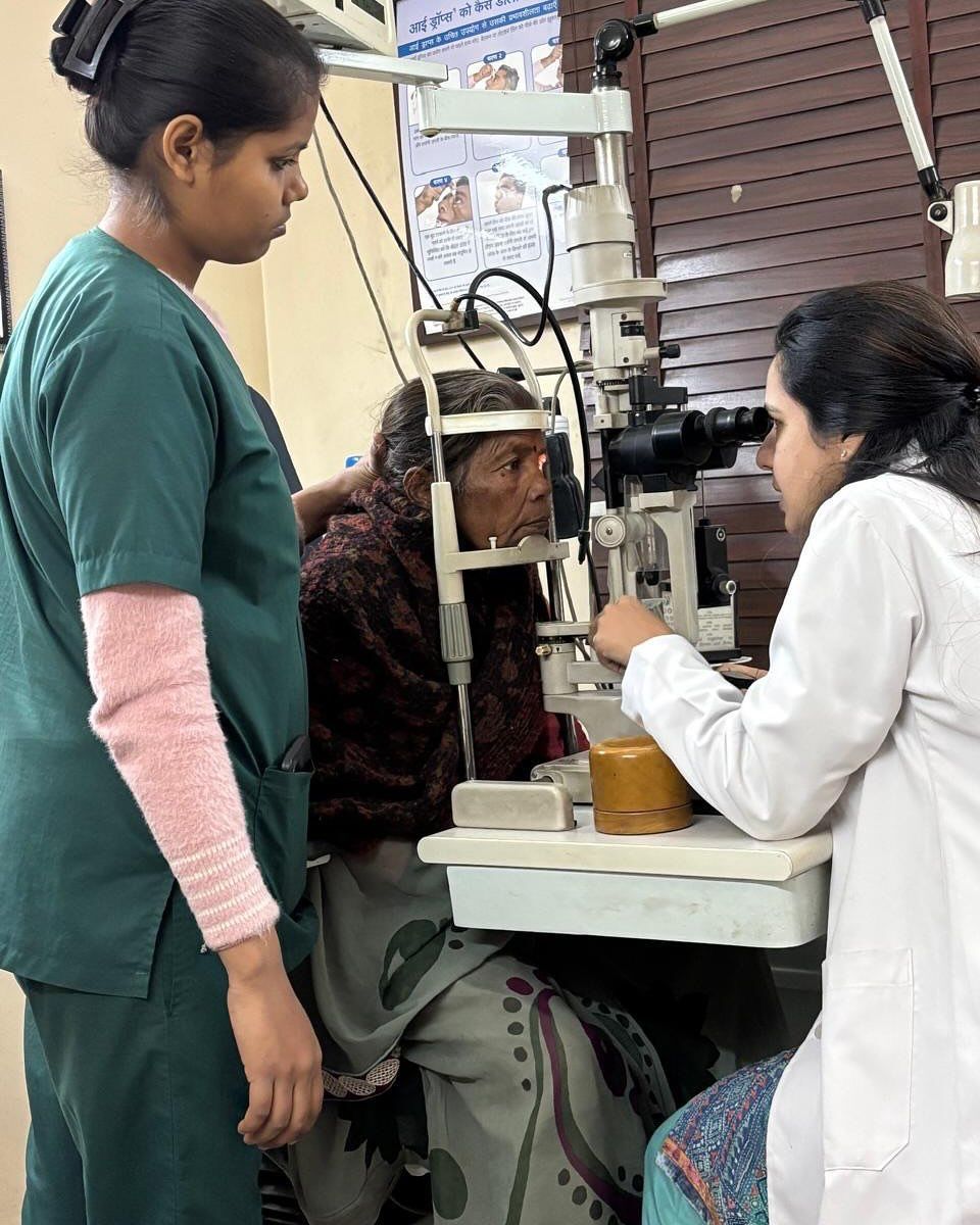 Swasthya Seva — Drishti Daan eye camp